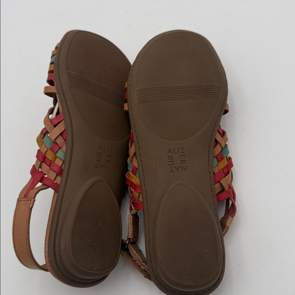 Naturalizer Colorful Strappy Sandals women 8M casual vacation beach Y2K vacation - Picture 8 of 9